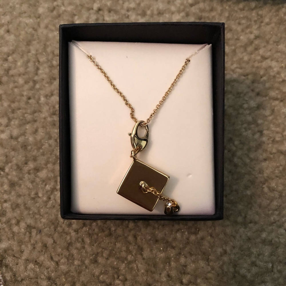 Graduation Cap Necklace/ Charm